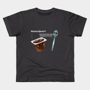 Chocolate Pudding Cup Kids T-Shirt